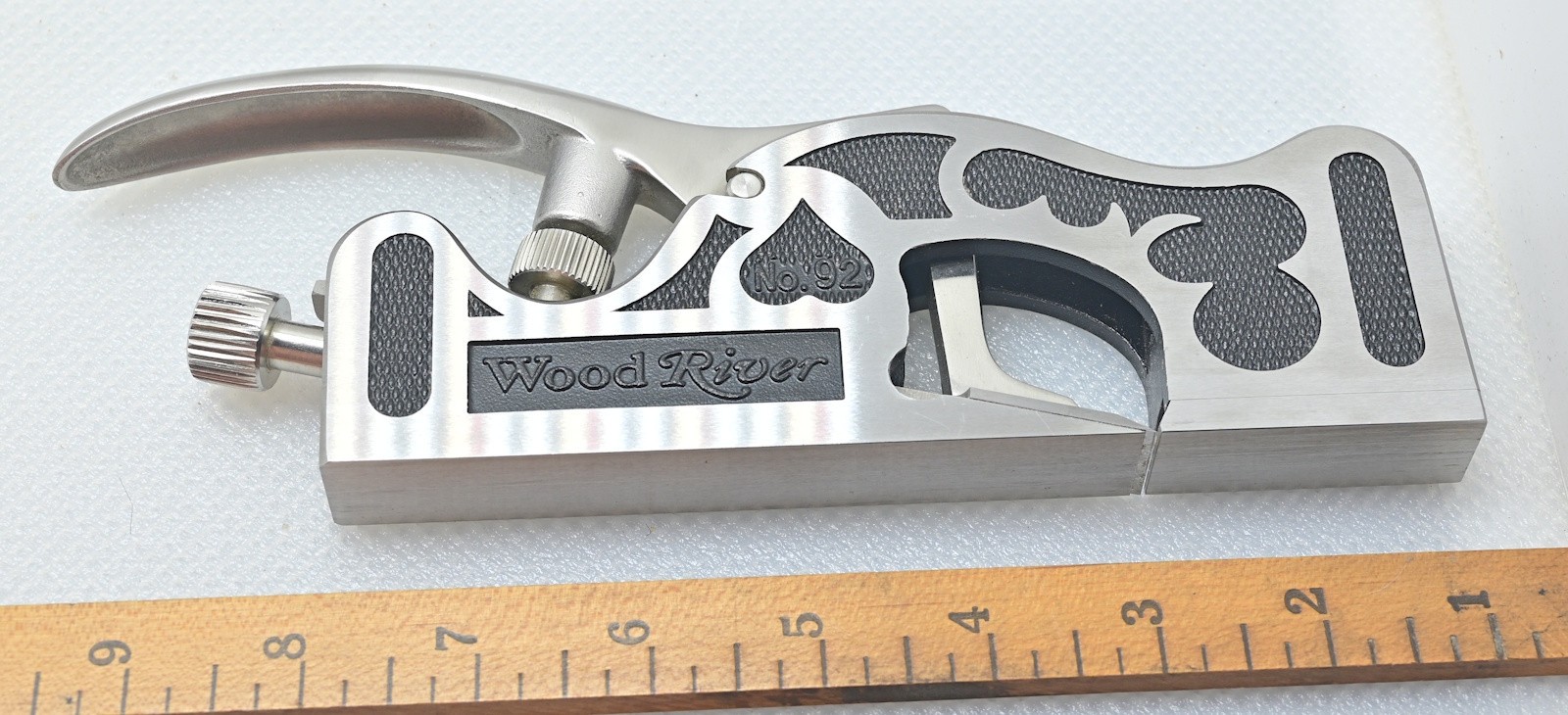 ✨7″ Woodcraft Wood River № 92 Shoulder Plane – 3/4″ Iron (INV S244)