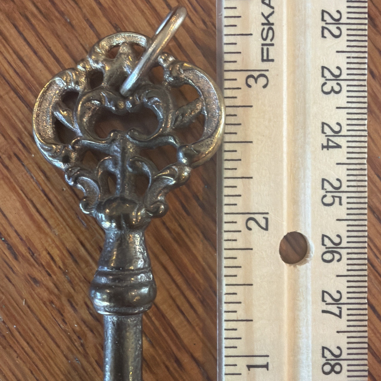 VTG Taylor 625 Ornate Skeleton Key ~ Drawer Trunk Chest