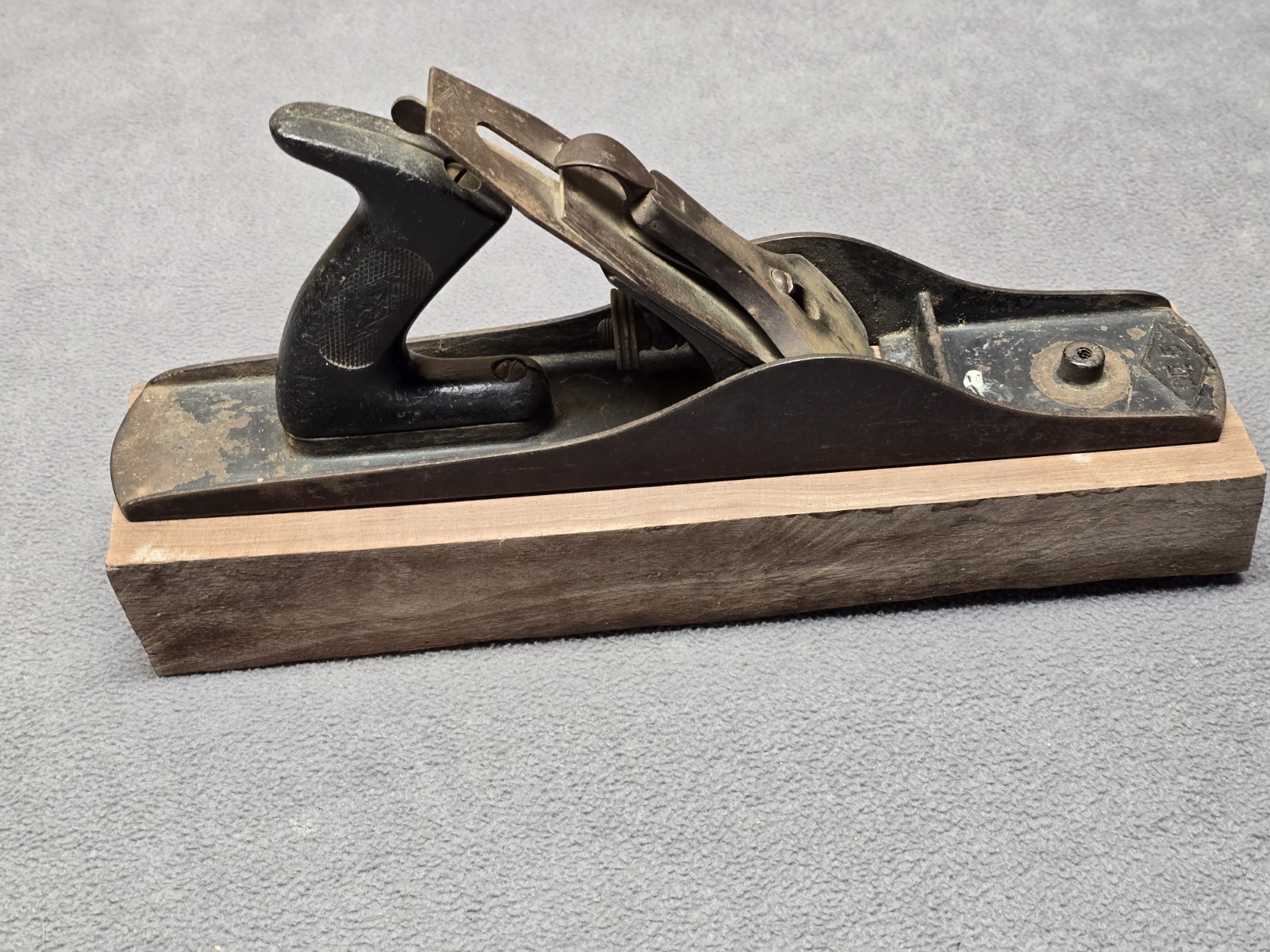 Vintage Diamond Edge #5 Smooth 14 Inch Wood Plane Shapleigh Hardware