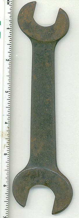 Vintage Bonney 825A Open End Wrench 1/2″ 9/16″