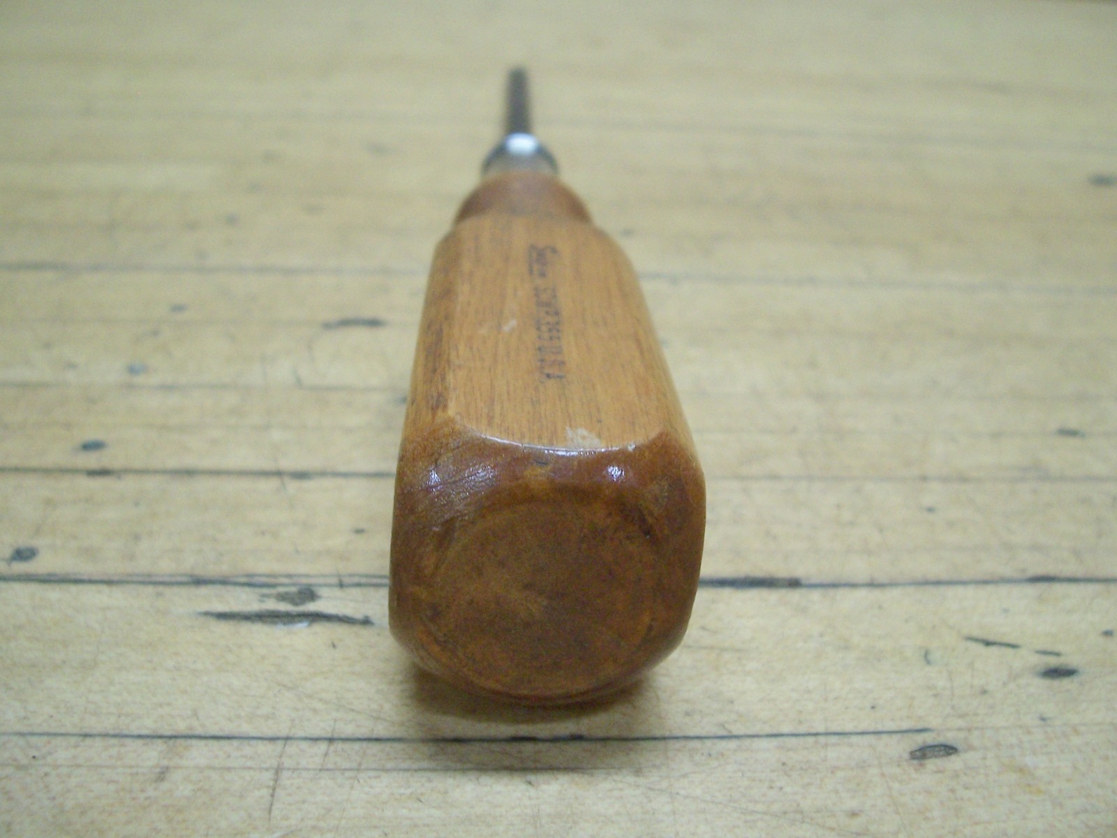 NICE Vintage Snap-On Wood Handle Phillips Screwdriver 12-1/2″ Tool SDWP-355 USA