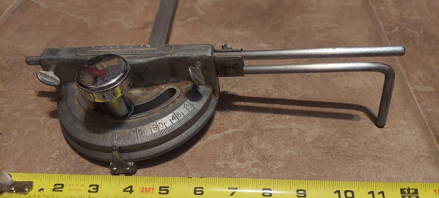 Vintage Craftsman Table Band Saw Miter Gauge 49-302 Delta Rockwell Stop Rod Ass.