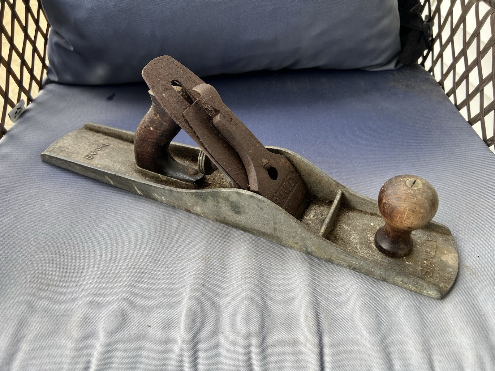Vintage Stanley No. 6A Type 13 Aluminum Bed Plane (1925-1928) – Smooth Bottom