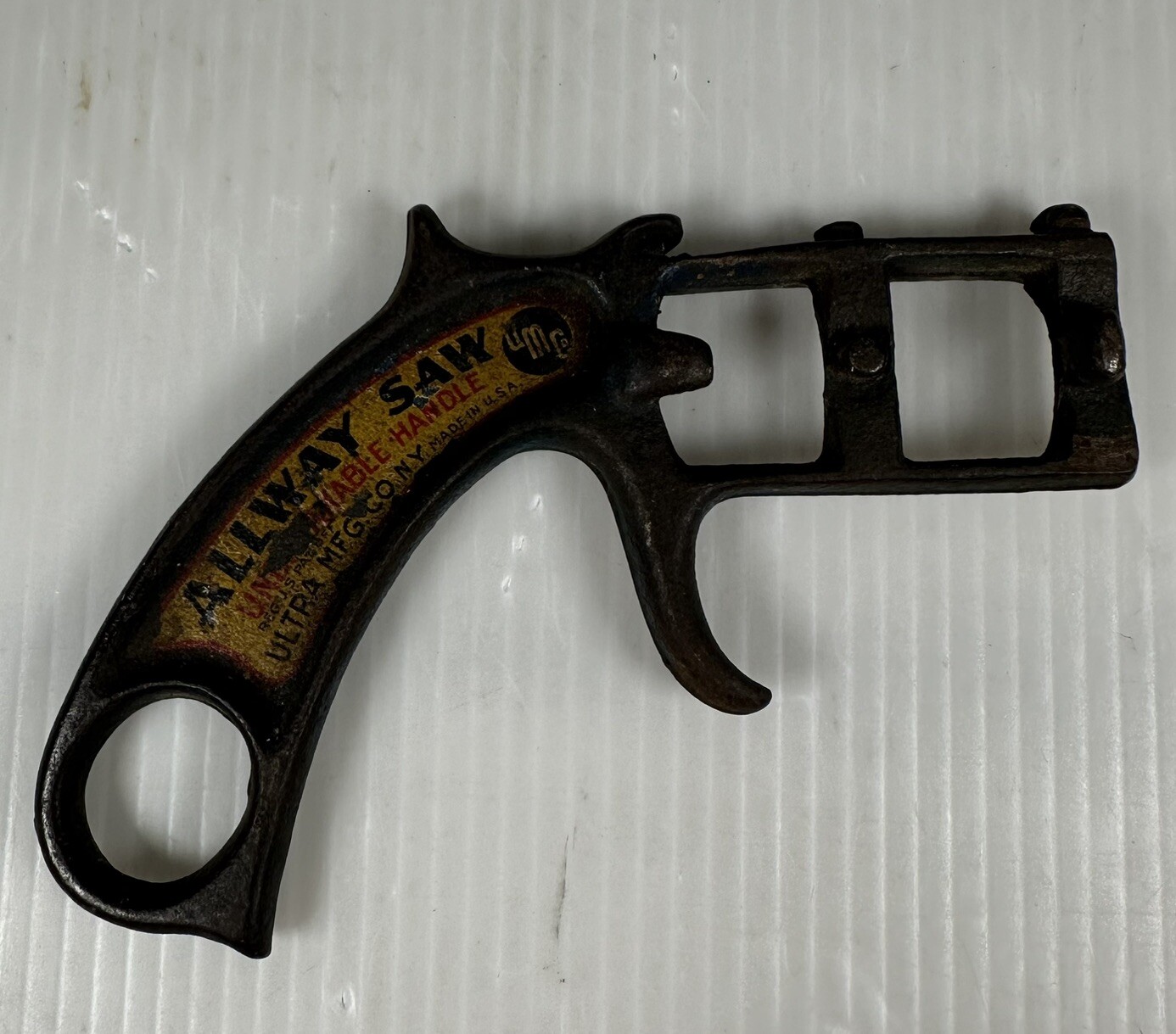 Vtg Allway Saw Pistol Grip Handle PAT 2017895 Handle only