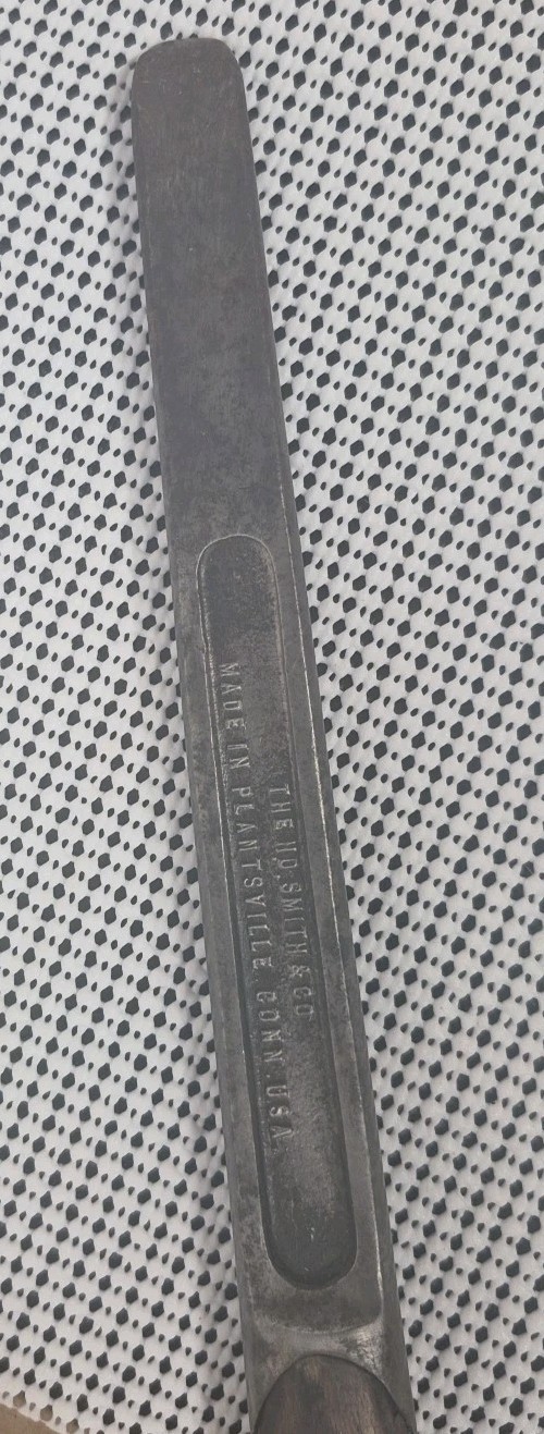 Vintage H.D. Smith & Co “The Perfect Handle” Patented Tire Iron Tool Pry Bar