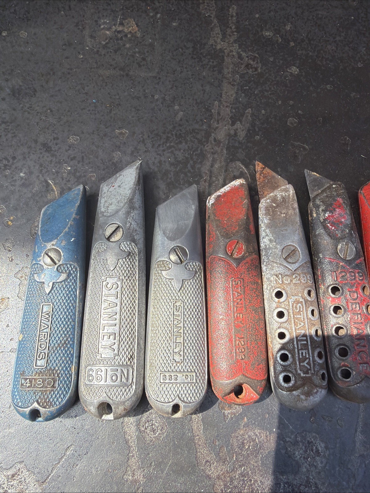14- VIntage STANLEY UTILITY BOX CUTTERS Knife