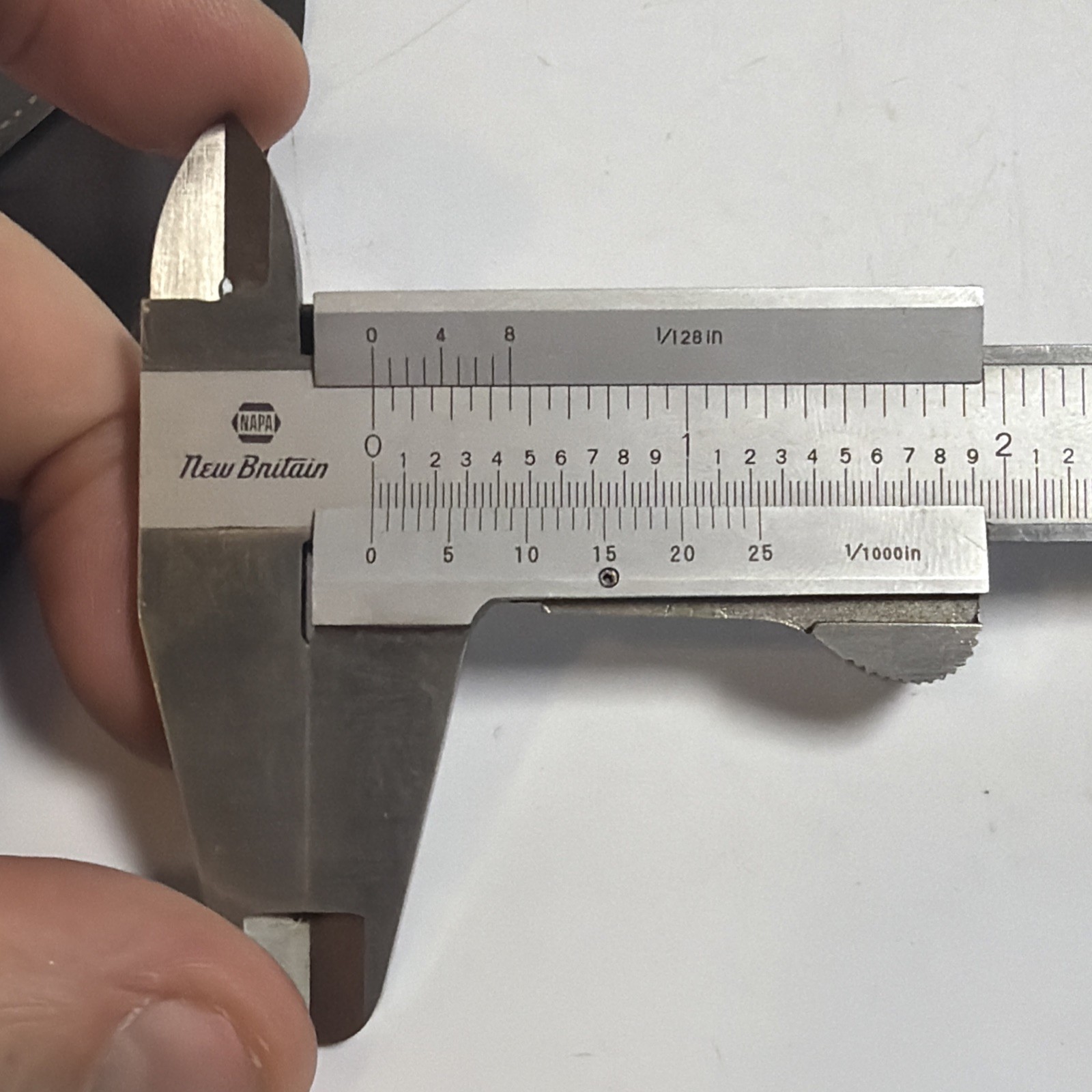Rare Vintage Napa New Britain Japan Made Caliper Tool + Case Clean Ruler