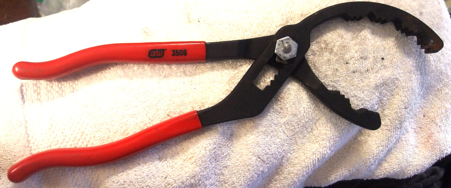 2″ to 5″ ad adjustable Oil change Filter Pliers GearWrench 3508 tool,red handle