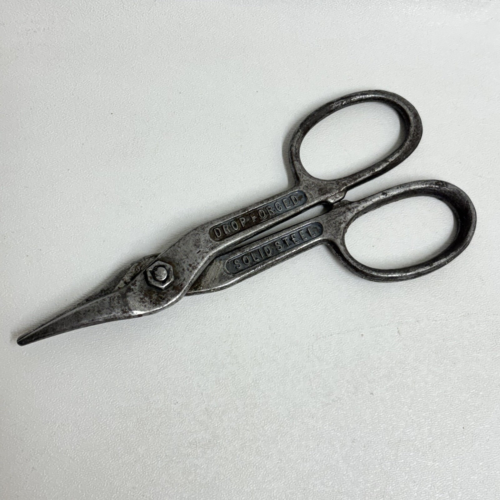 WISS Duck Bill Snips Cutters Scissors V-13 Drop Forged Steel Vintage USA