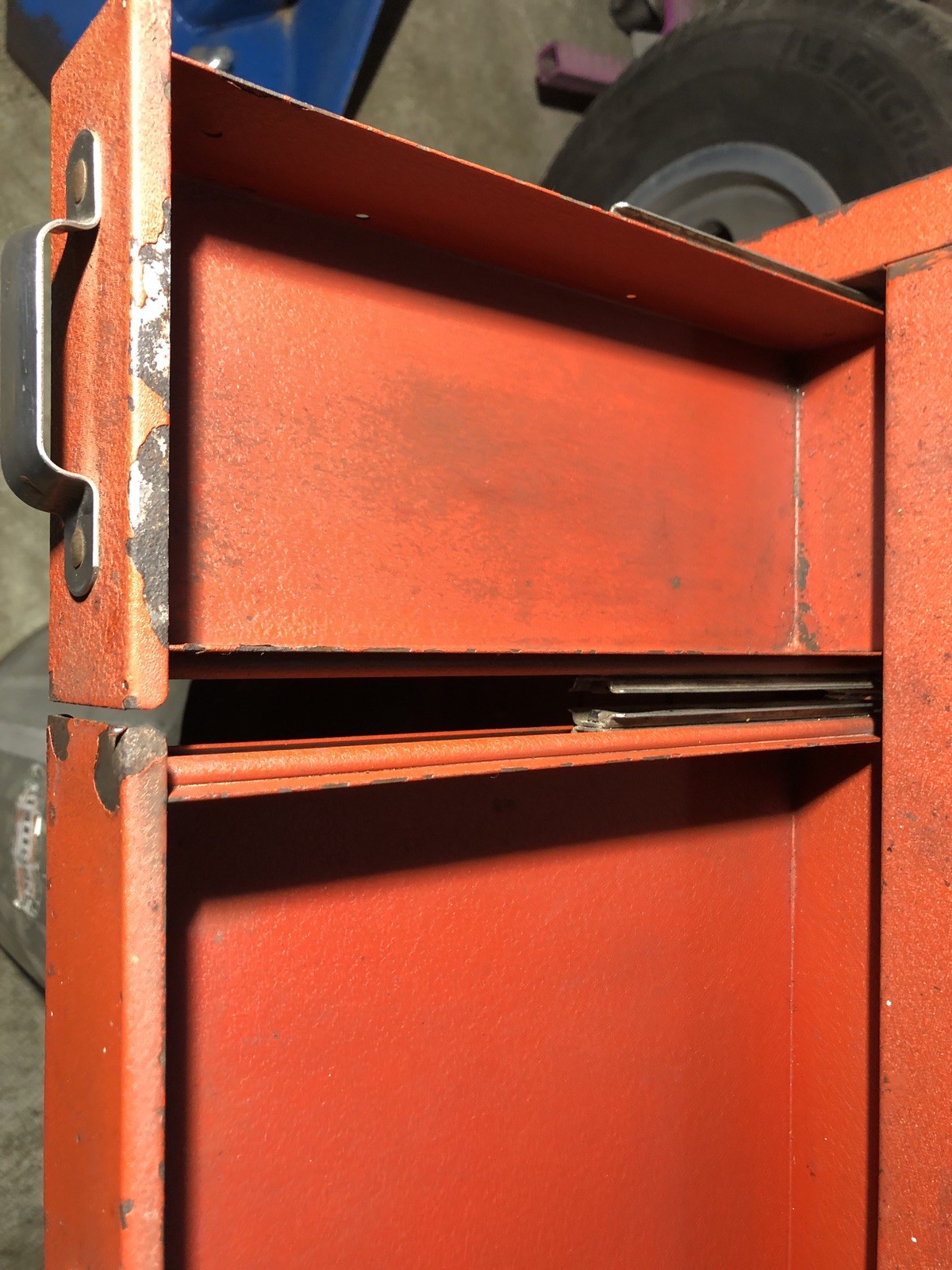 VTG Kennedy Kits 260 Machinist Toolbox Chest 6 Drawer 26”x12”x14” Red USA