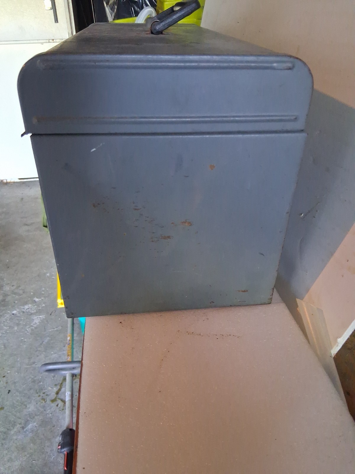 Vintage Sears Craftsman 6506 Metal Tool Box With Tray