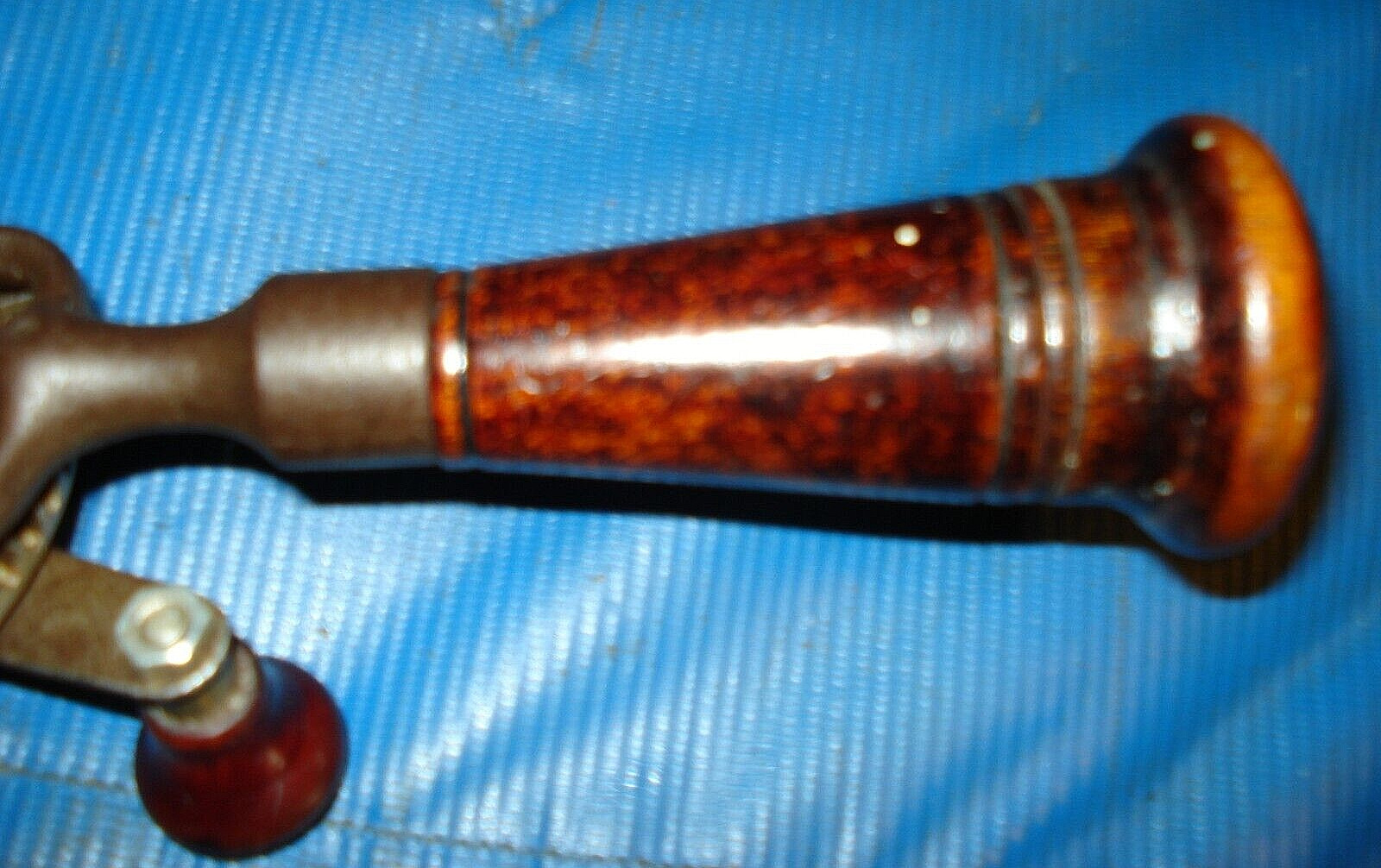 Vntgage Red Head Mfg. Co. N.Y. #110 Eggbeater Drill,W/Screw Cap & Keyless Chuck