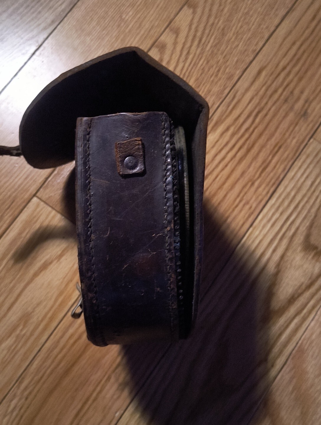 Ashcroft American 0-300 Lbs Chrome Gauge with Leather Case Untested DM