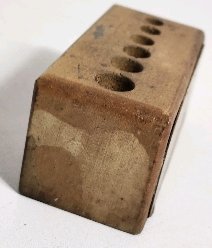 VTG CAMERACRAFT MAX LEVINE MICRO WRENCH NUT DRIVER SET Wood Storage Block ONLY