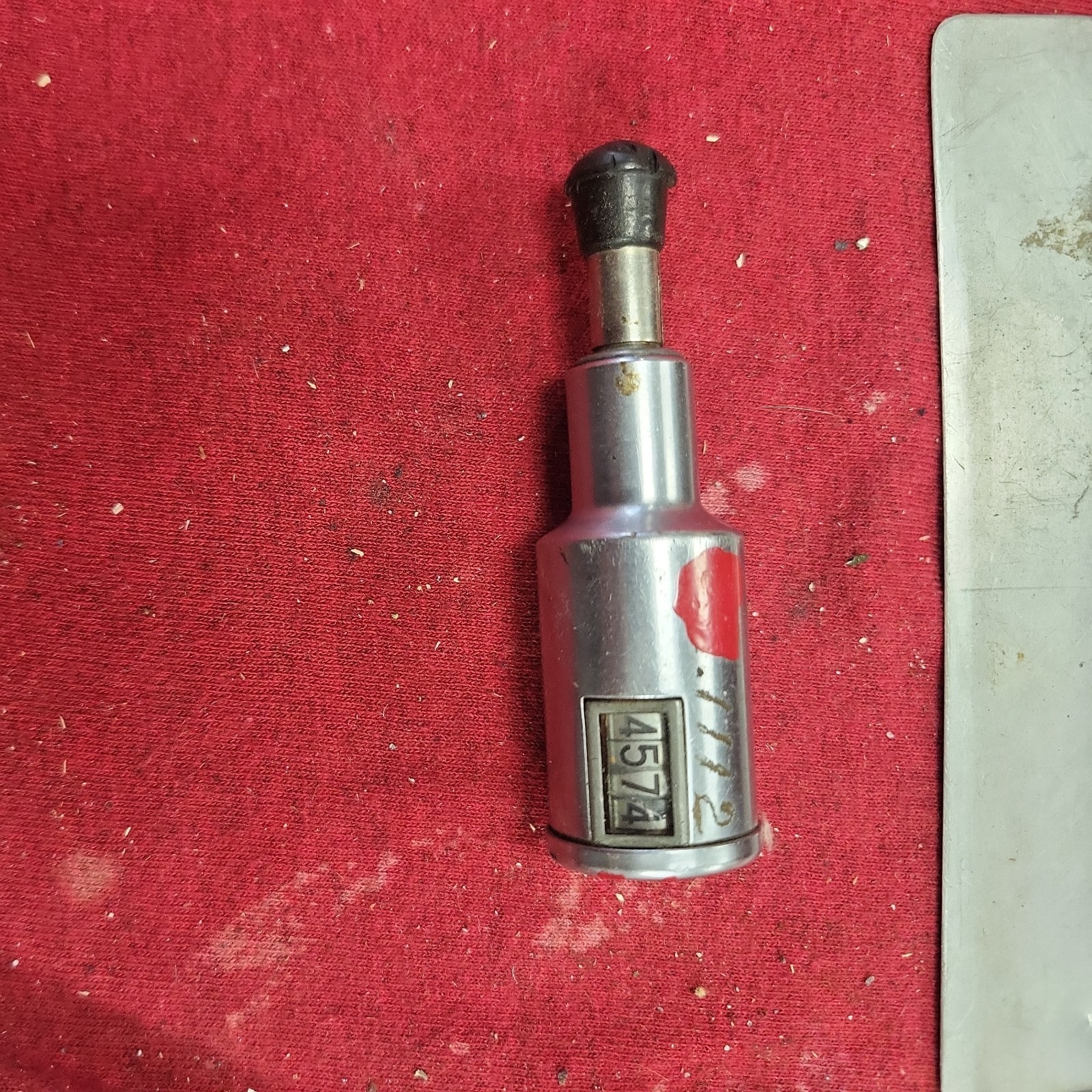 Vintage Veeder MFG Co USA Speed Counter W/ Insulating Tip