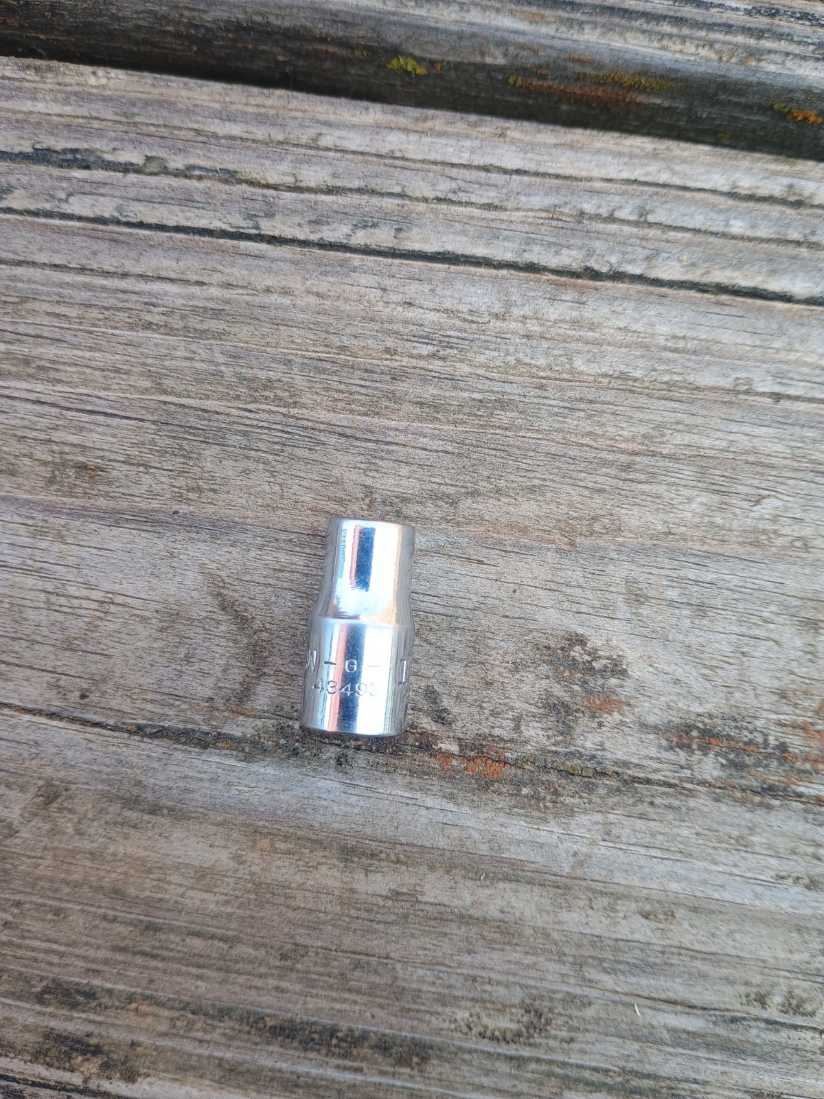 Vintage Craftsman 1/4″ 6 Point Shallow Socket 1/4″ Drive G 43493 USA