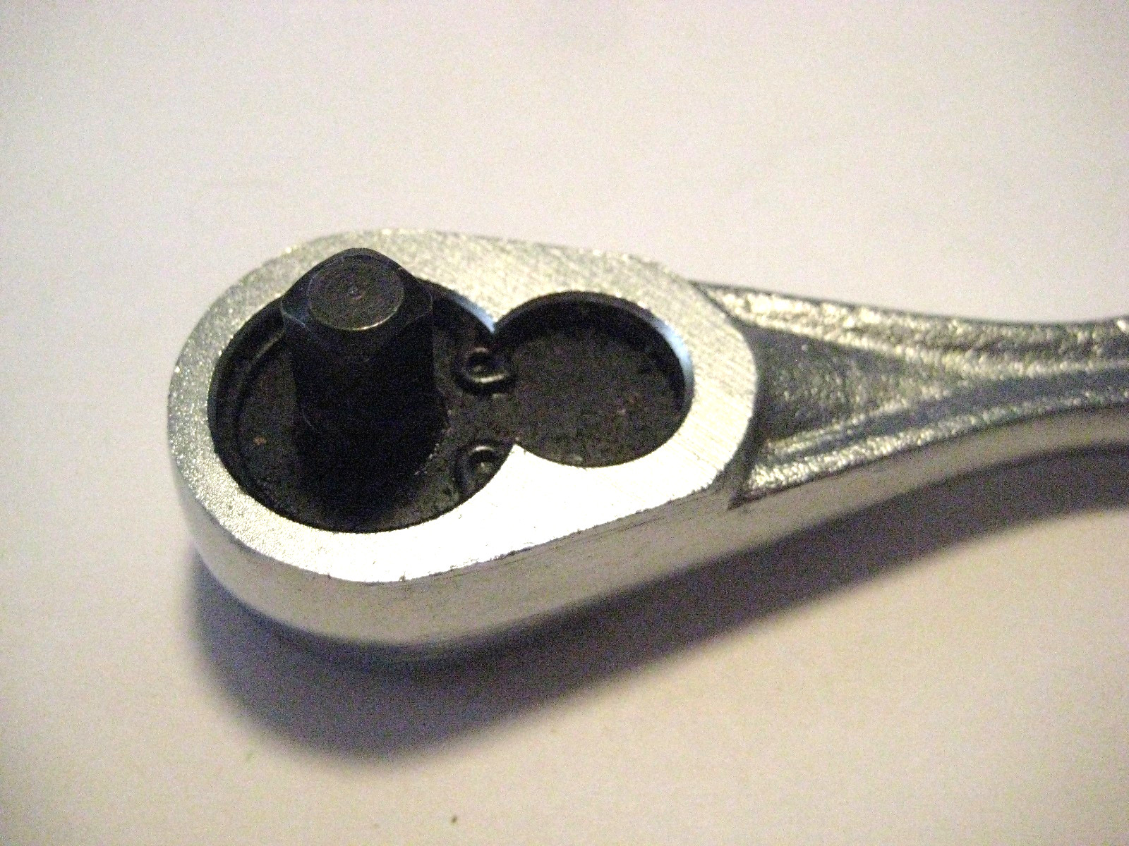 Sears Craftsman USA Nos 1/4” Quick Release Ratchet Sexy VT 44807 Shiny Chrome