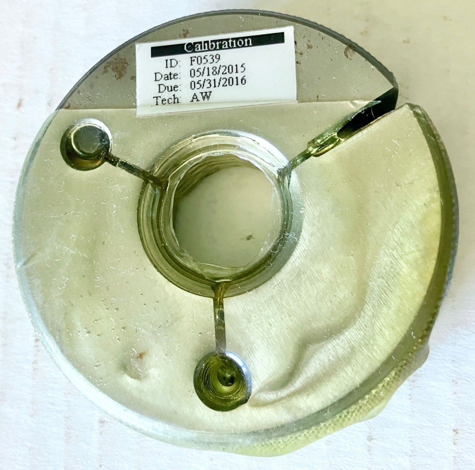 BESLY 1″-12 UN UNF THREAD RING GAGE 1.0 GO ONLY PD = .9459