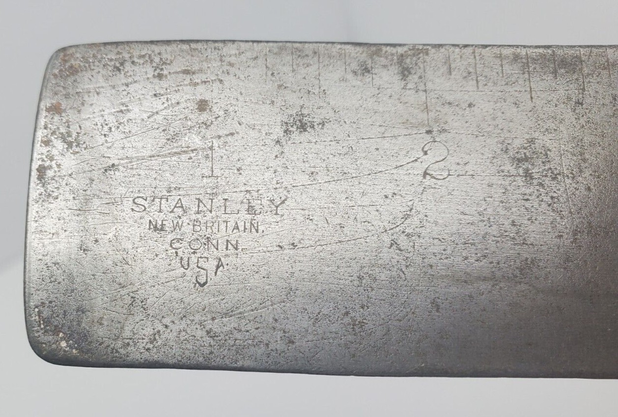 antique Stanley NO.20 6″ Try Square 1910-1920’s. V Trademark Stamp.