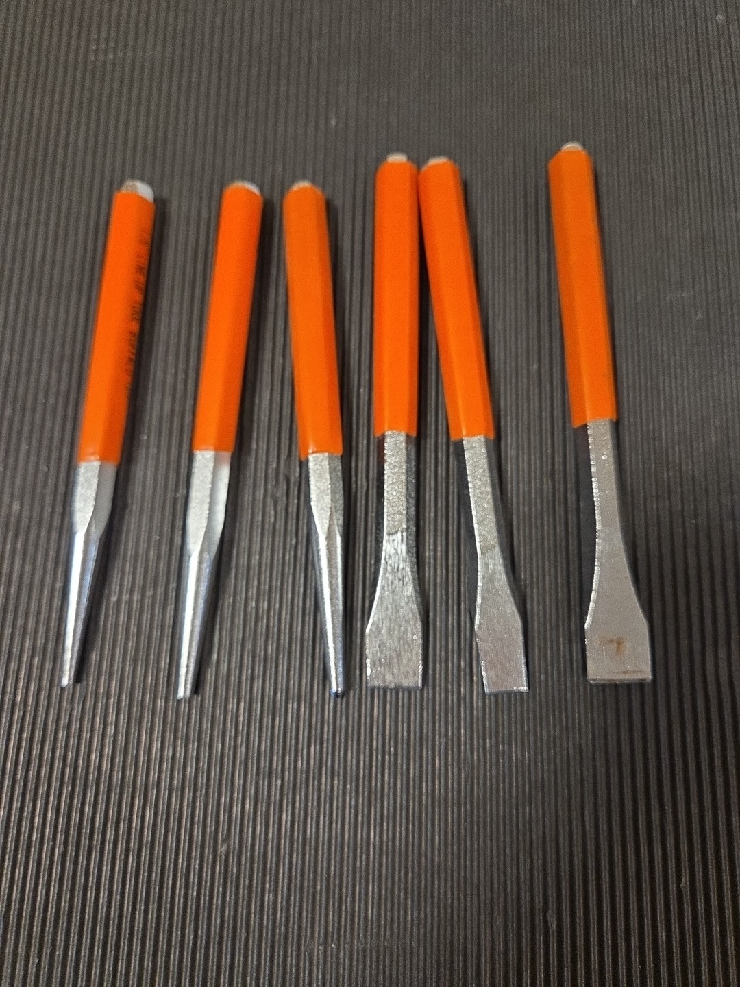 Buffalo Tools Cold Chisel Set of 3 Cold Chisels 2 Line-up Tools 1 Center Punch