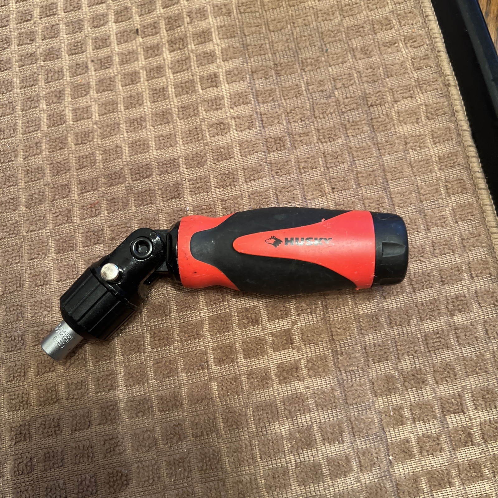 Vintage Husky 13 In 1 Swivel Ratchet Screwdriver