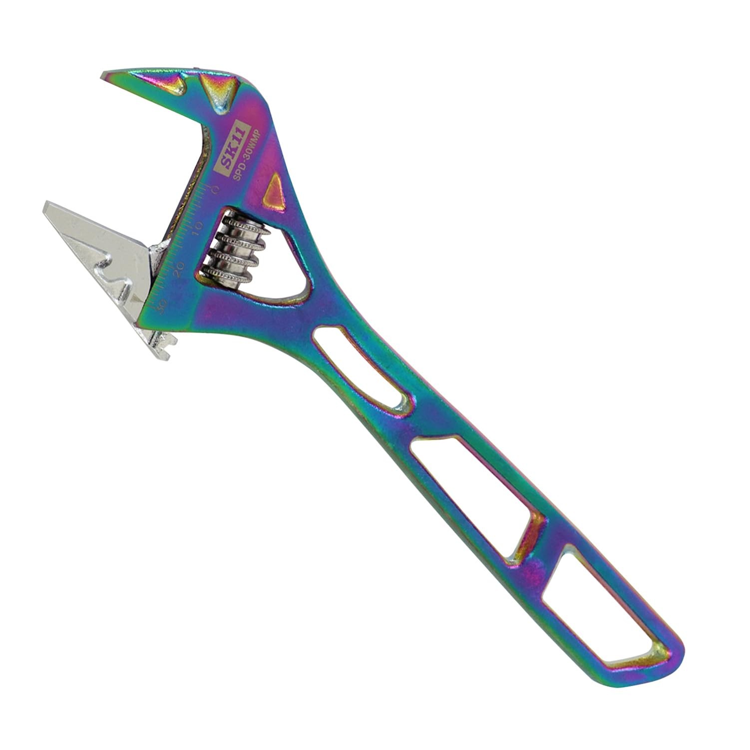 SK11 SPIDER Wide Monkey Wrench, Rainbow, Wide Opening, 30mm