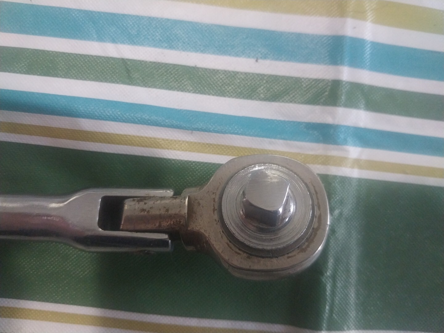 Vintage Walden 4052H Hinge Ratchet 3/8 Drive Flex Head USA 10” Long