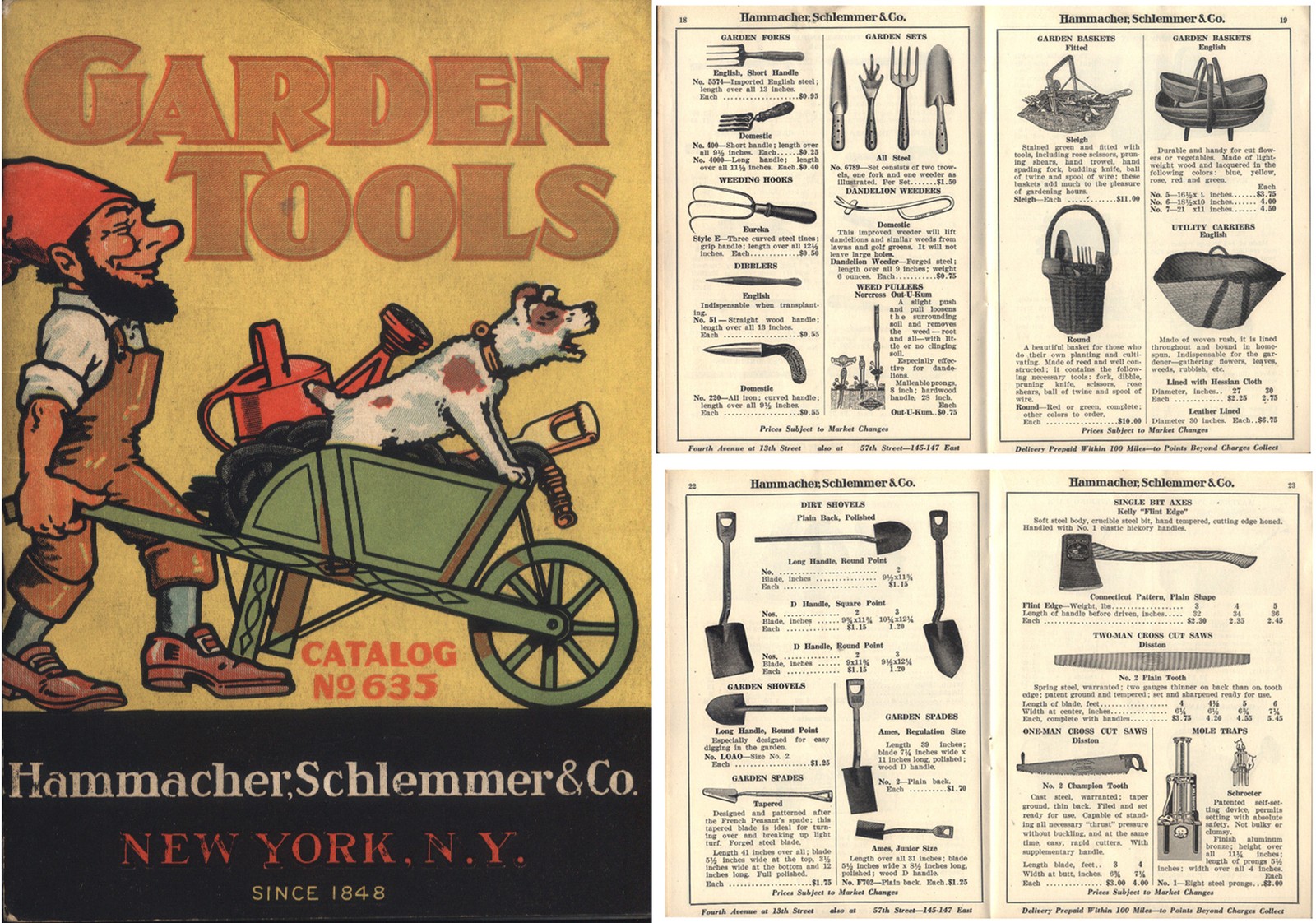 Orig. Hammacher-Schlemmer Catalogue of Garden Tools, No. 635 – mjdtoolparts