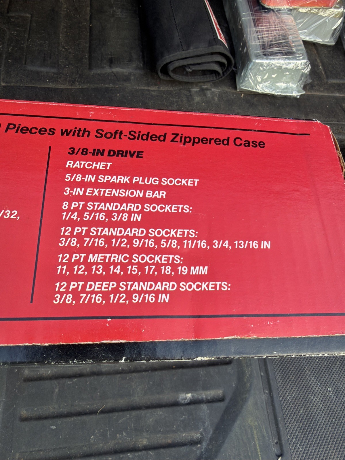 Sears Craftsman USA Nos Rare 50pc Mechanics Tool Set 33650 SAE Metric Ratchets