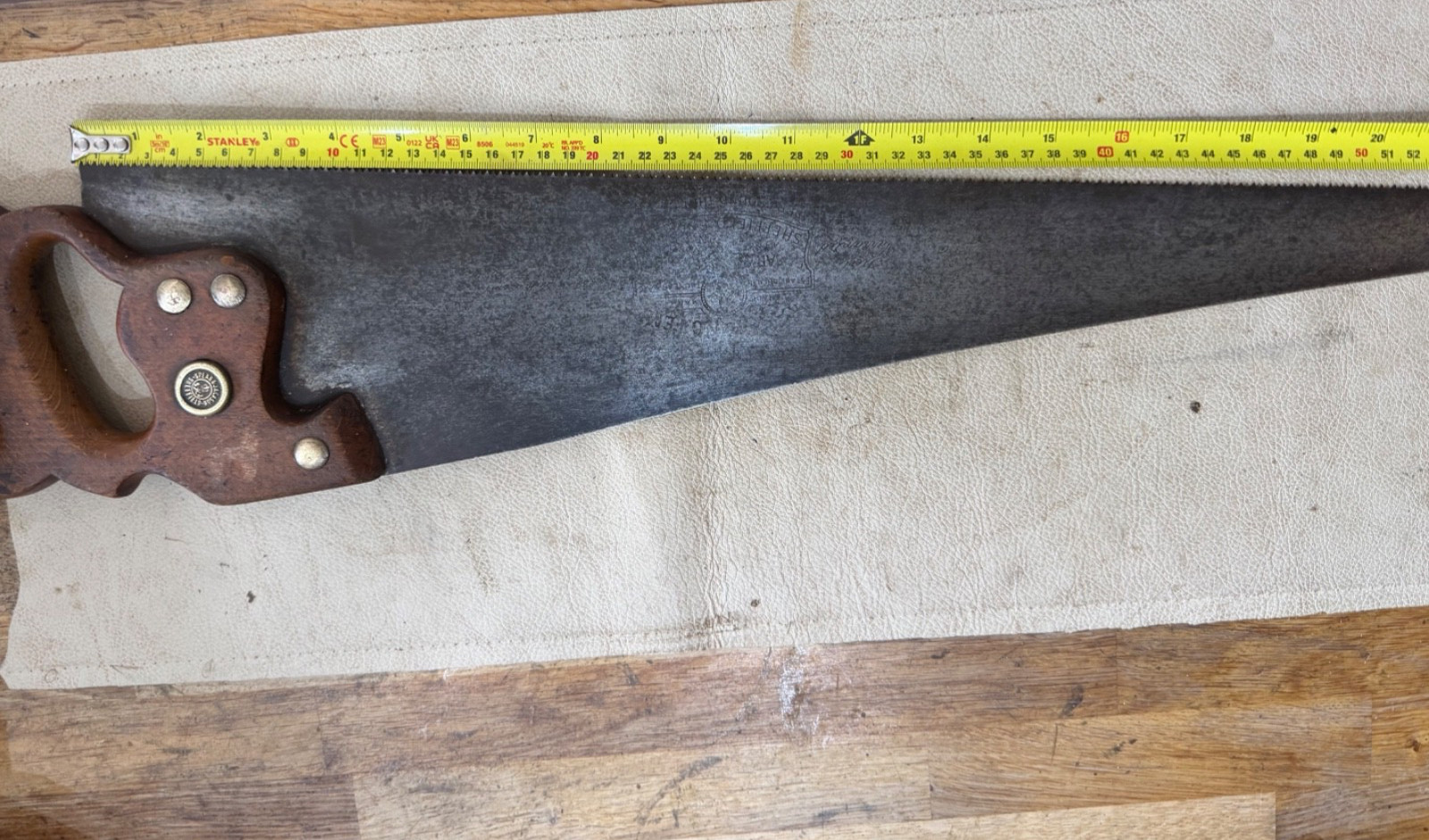 Vintage Spear & Jackson 22” 10 tpi Saw