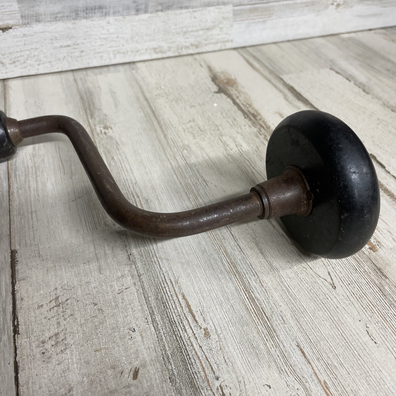 MILLERS FALLS RATCHETING BIT BRACE HAND DRILL #1410 VINTAGE Man-cave Decor