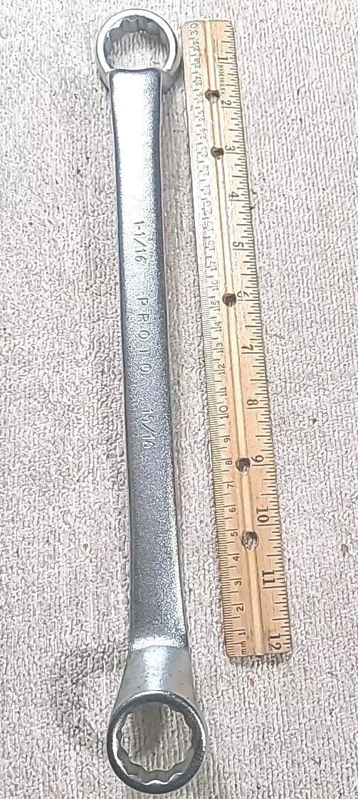 PROTO 3914 OFFSET BOX WRENCH 15/16″ X 1-1/16″  USA MADE TOOL.