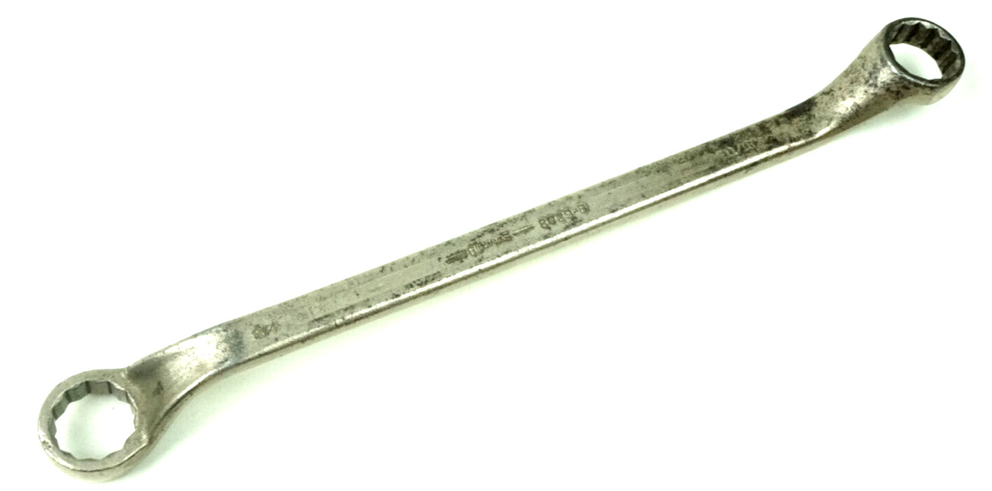 Billings Vitalloy 11/16″ X 3/4″ 12 Point Deep Offset Box Wrench 8029-B USA VTG