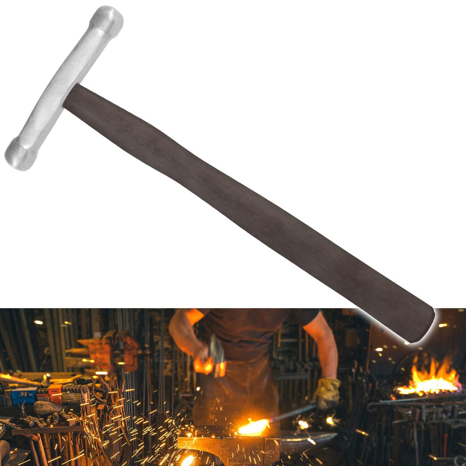 Jewelry Hammer Jeweler Ball End Doming Gold Silversmith Blacksmith Anvil Hammer