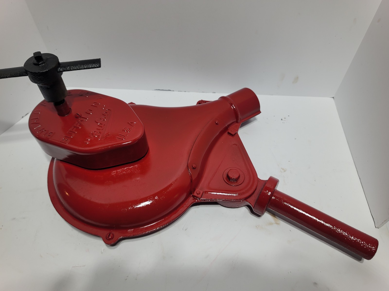 Vintage BUFFALO FORGE CO. “BUFCO” Blacksmith Forge Blower Works Hand Crank