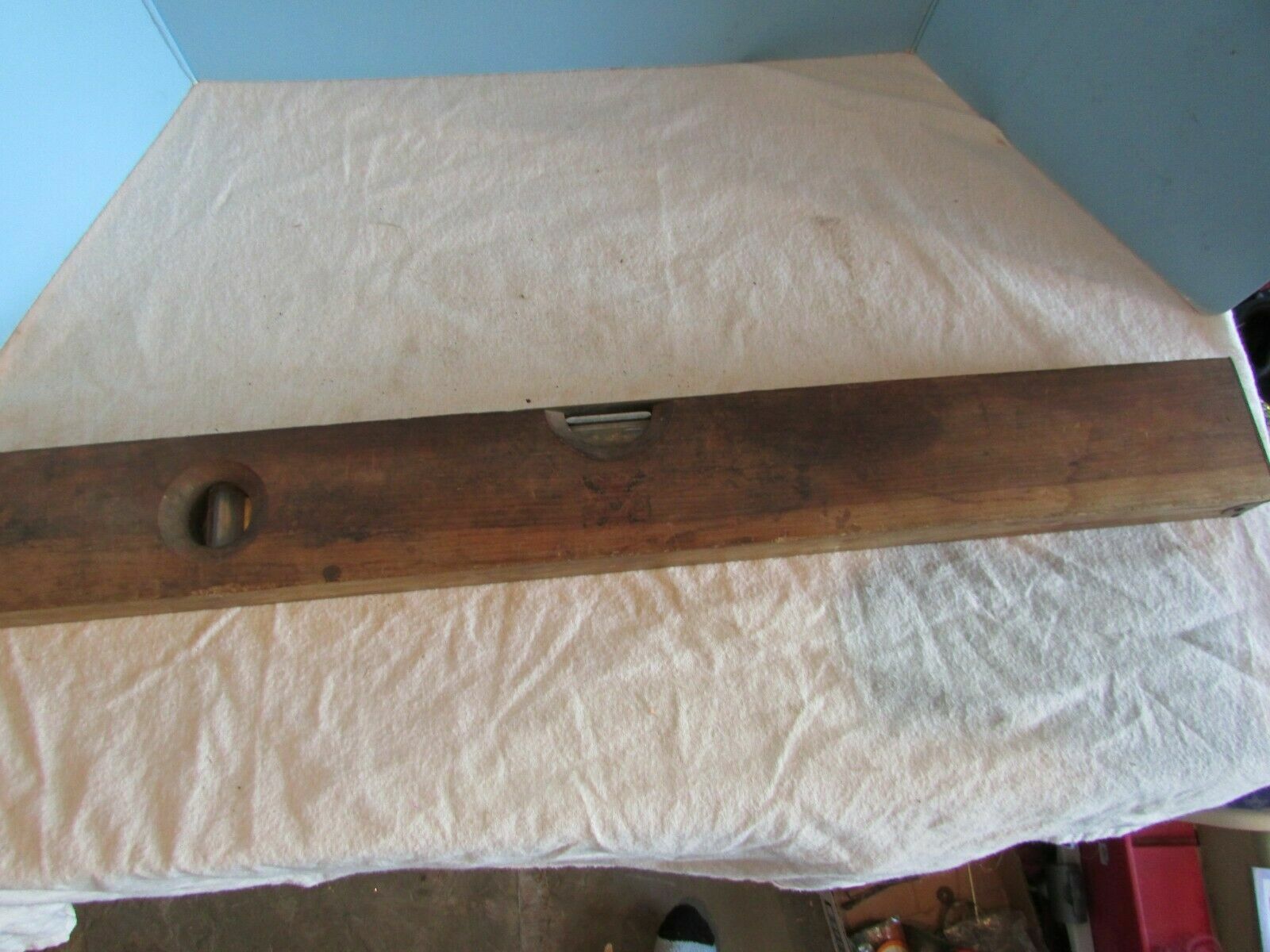 VINTAGE The Baker McMillen Co. Akron Ohio Eclipse Wooden Level 24″ Pat 12-20-04