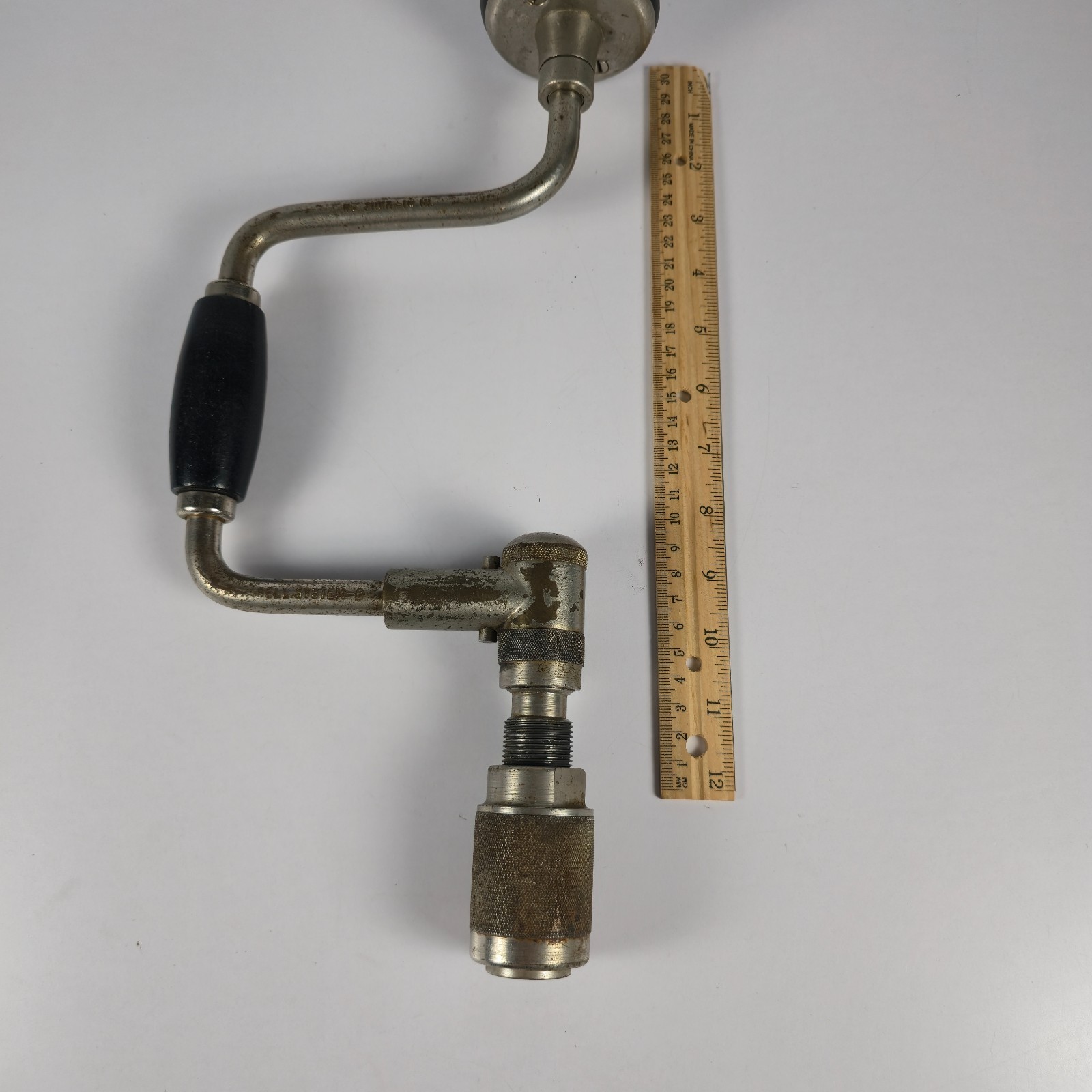 Stanley Bell System B No. 2101 A 10″ Bit&Brace X Fine Cond Auger Bit Drill Tool