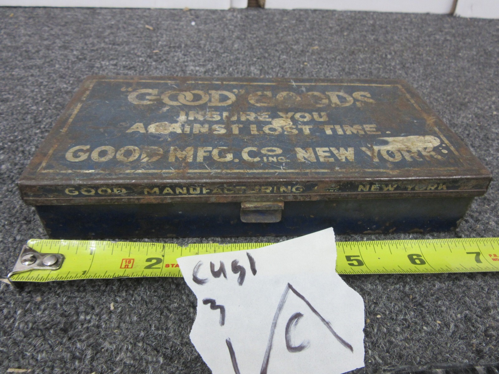 Good Goods antique washer grommet faucet repair kit box accessories