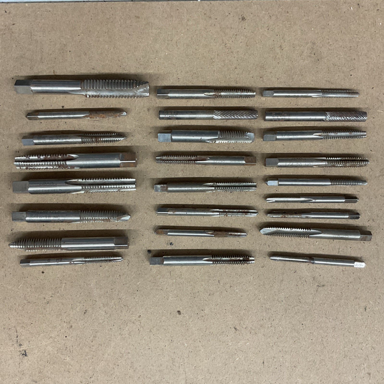 Lot Of 25 Miscellaneous GTD Greenfield Morse P&W Vintage Tools