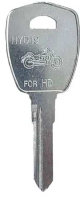 Harley-Davidson X286/HYD19 Mechanical Key (JMA HD-7D)