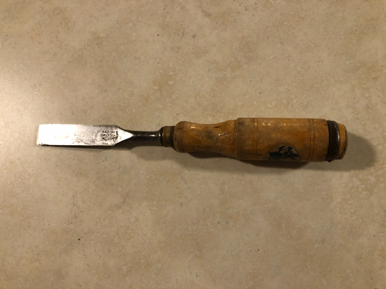 VINTAGE EA BERG ESKILSTUNA SWEDEN 5/8” CHISEL