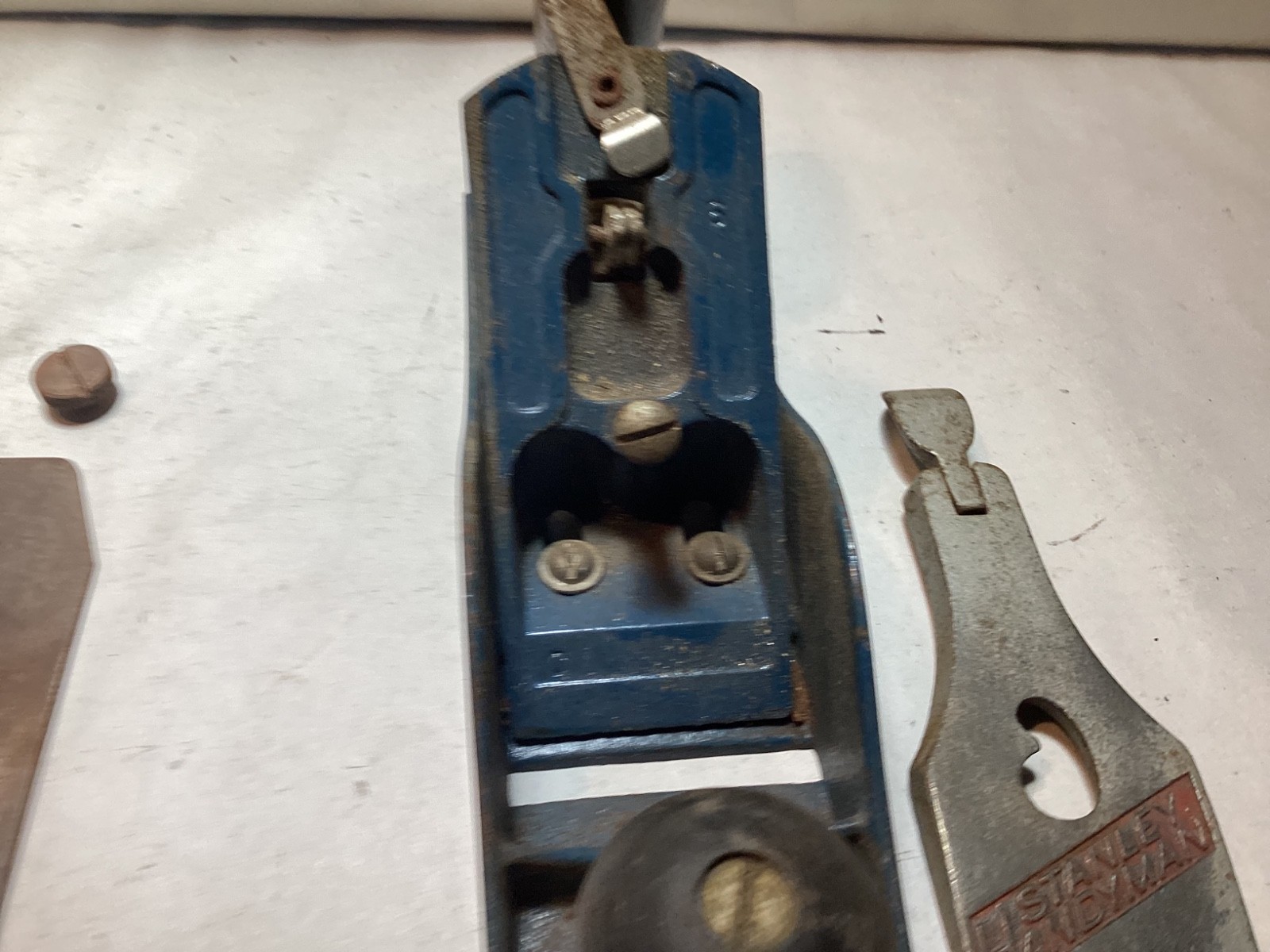 Vintage Stanley handyman #H1204 wood plane carpenter wood plane hand tool