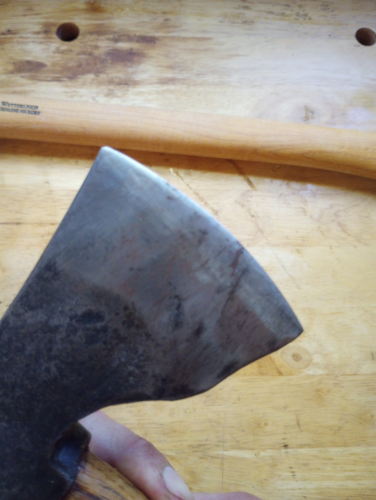 Les Stroud Bushman Wetterlings Axe with Sheath and Extra New Handle