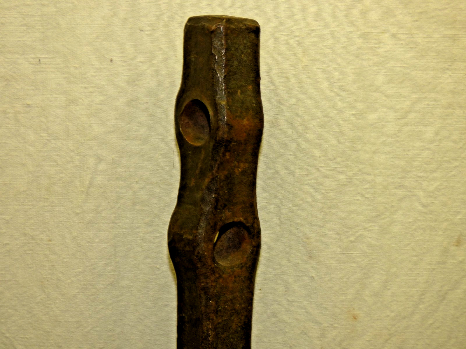 Large Antique BLACKSMITH Made FORGED Crowfoot WRENCH Farm Tractor Railroad