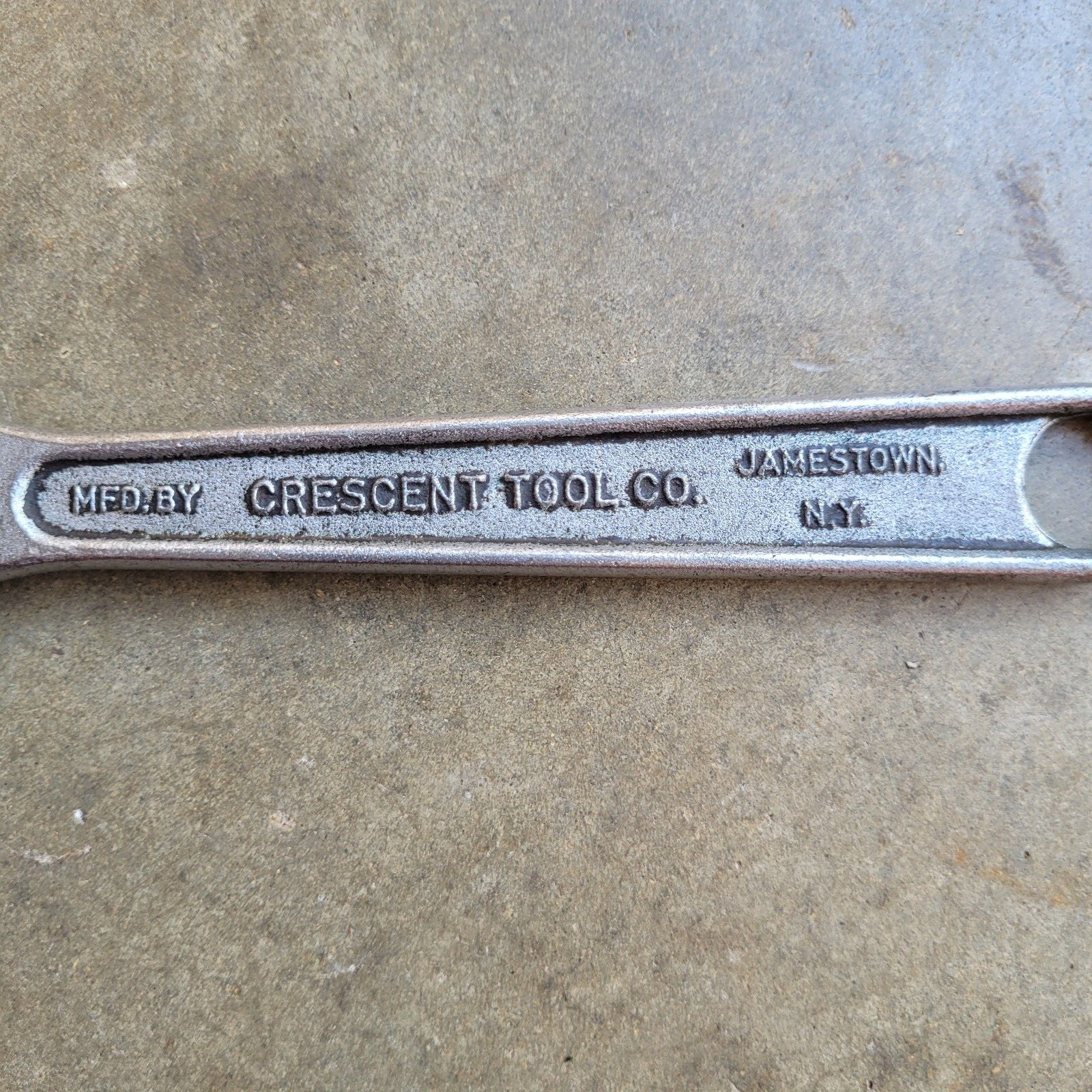 Vintage Crescent 8″ Crestoloy Adjustable Wrench USA