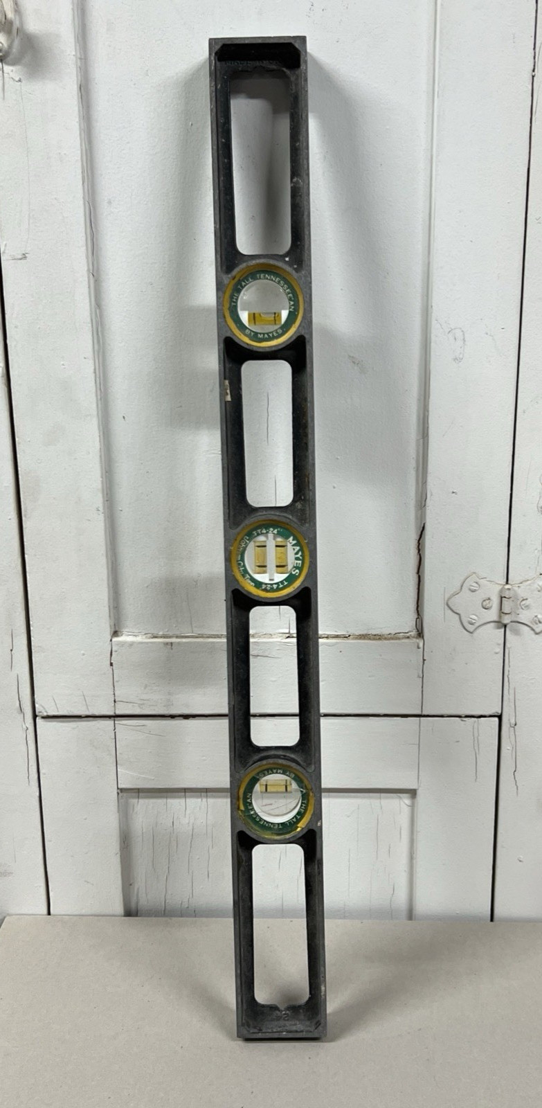 Vintage Mayes Bros Aluminum Level TT 24 inch The Tall Tennessean