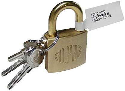 Alpha padlock 1000 Series 30mm 1000-30 40600 fromJAPAN JPN max