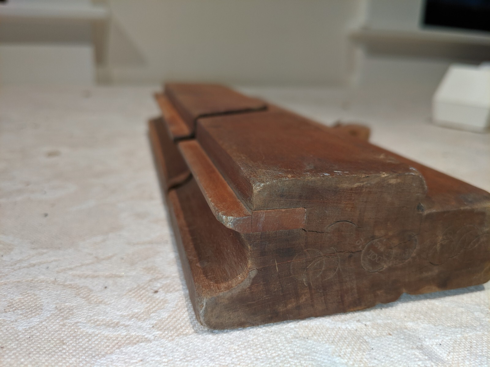 Vintage wood working Molding Plane Greenfield Tool Co USA 105