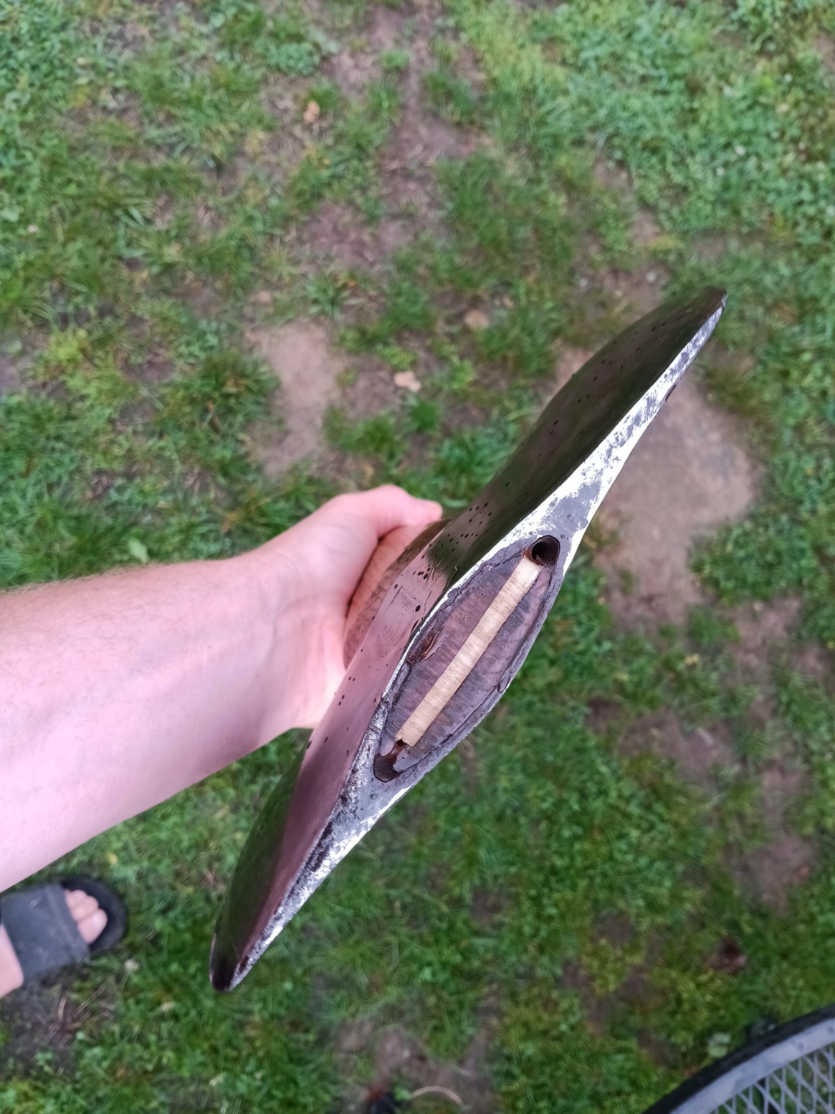 Vintage Collins Legitimus Double Bit Axe With Handle 4 lbs 12 oz