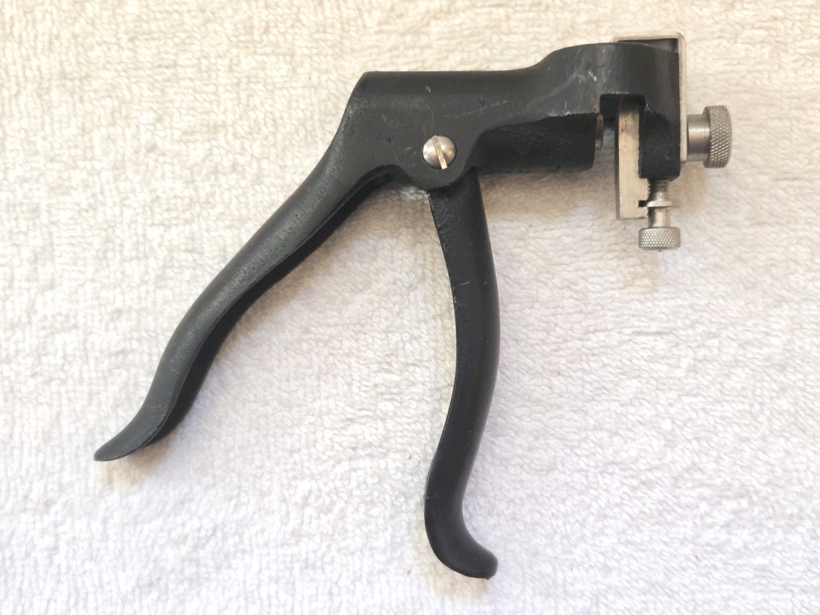 Stanley No. 42 Saw Set, 42X Pistol Grip Hand Saw Tooth Setting, Very Nice